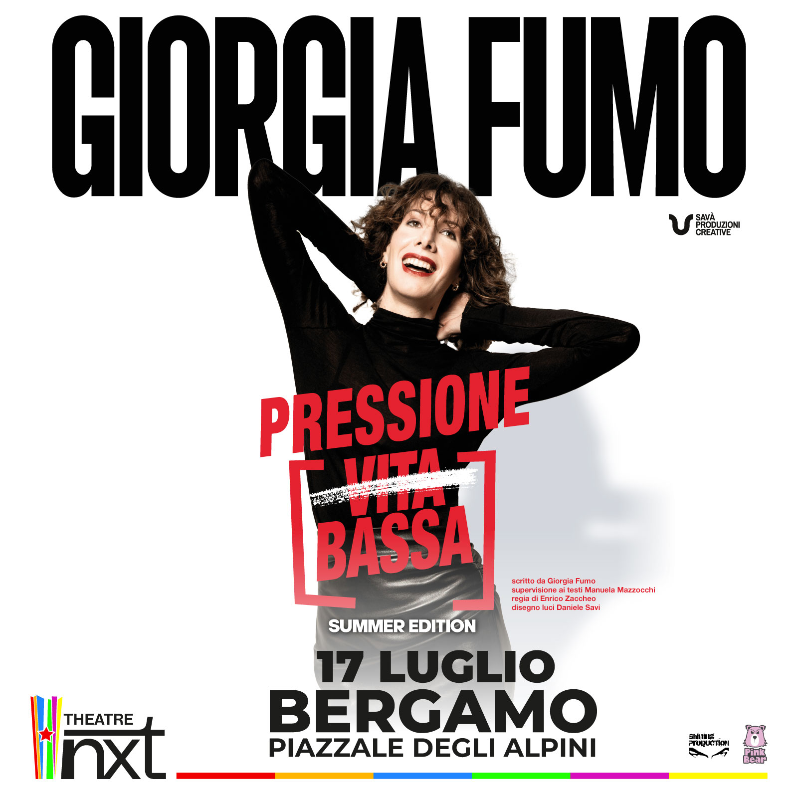 Featured image for “Giorgia Fumo, dopo il successo televisivo su Comedy Central, sarà sul palco di NXT Bergamo il 17 luglio”
