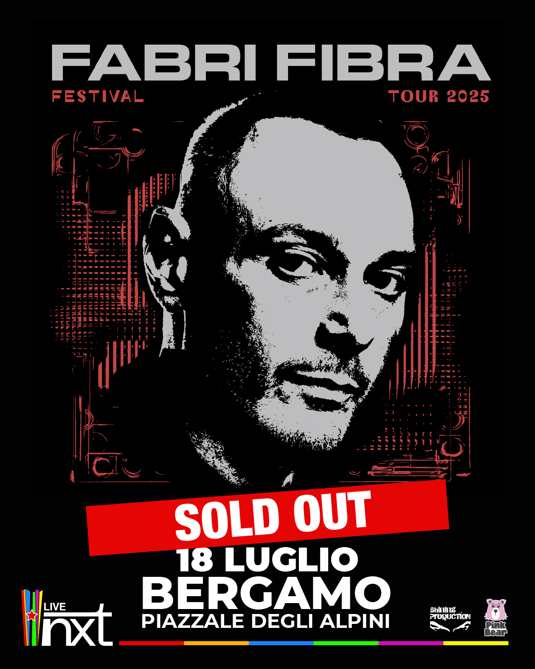 Featured image for “Il concerto di Fabri Fibra è SOLD OUT”